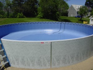 Above Ground Pool Installation By Island Pools & Spa in Verona Island, ME