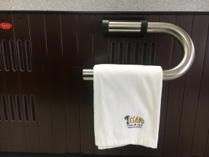 TowelBar - The Smart, Convenient Way To Keep Towels Close, Clean and Dry